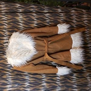 Fashionable Super Cute Faux Fur/Suede UNIF Winter Coat